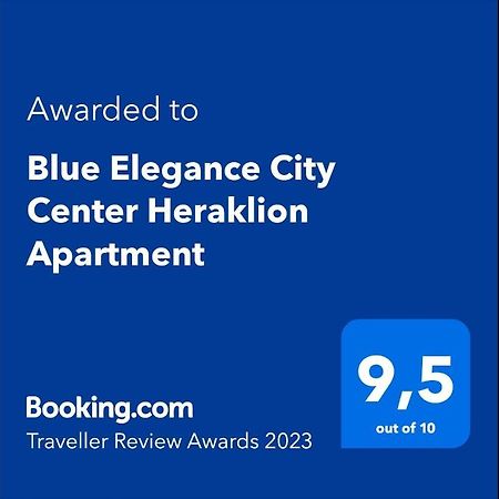Blue Elegance City Center Heraklion Apartment Bagian luar foto
