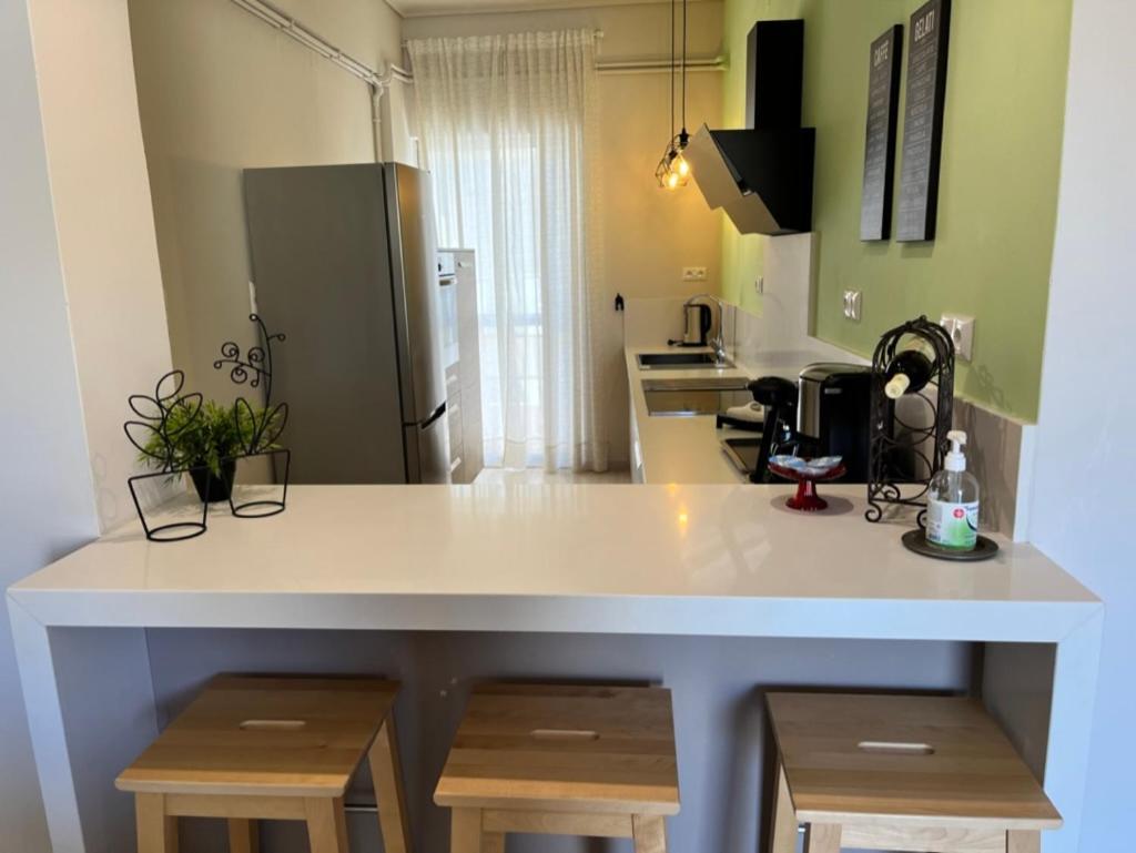 Blue Elegance City Center Heraklion Apartment Bagian luar foto